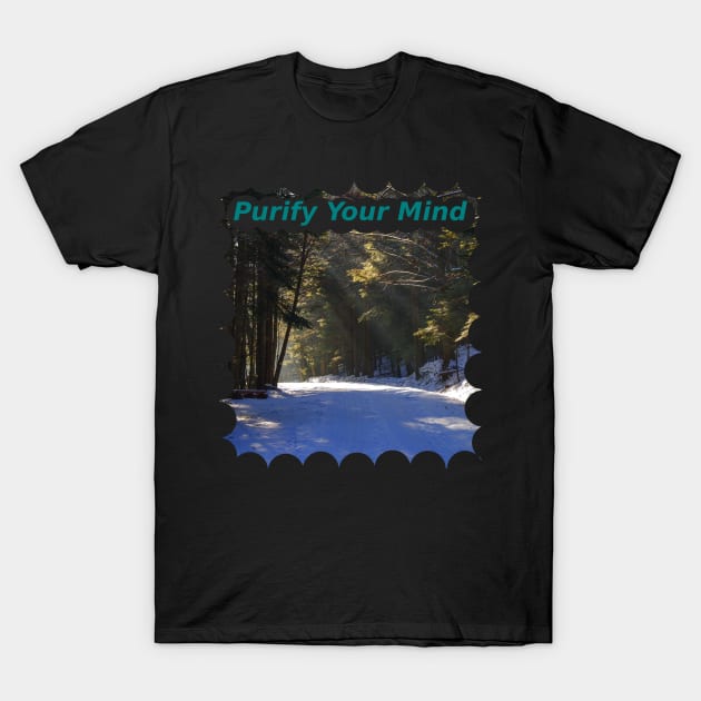 Purify Your Mind T-Shirt by Mohammad Ibne Ayub